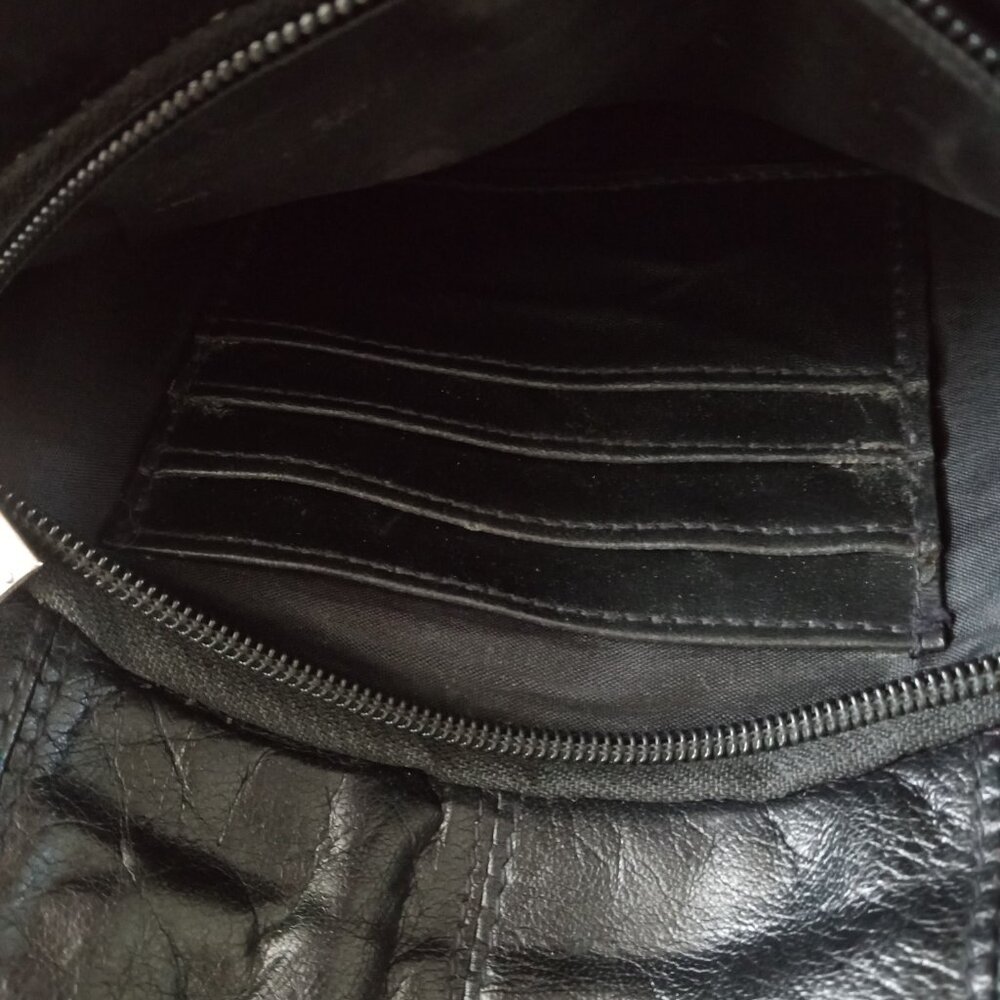 SMALL LEATHER BACKPACK - Picture 4 of 16